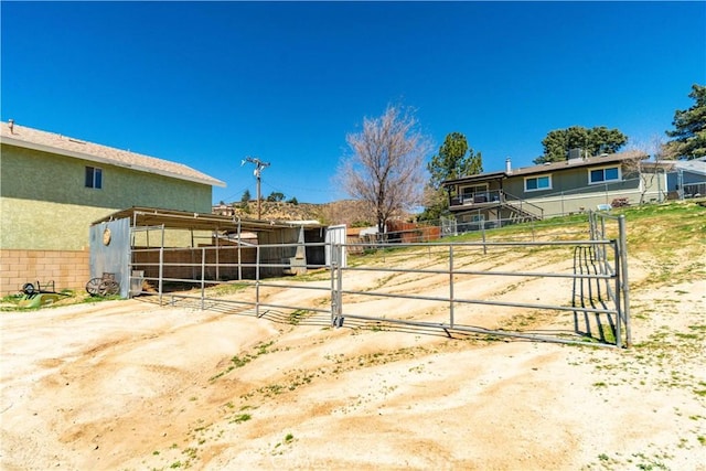14935 Elizabeth Lake Rd, Lake Elizabeth, CA 93532 - exterior space with an exterior structure and an outbuilding