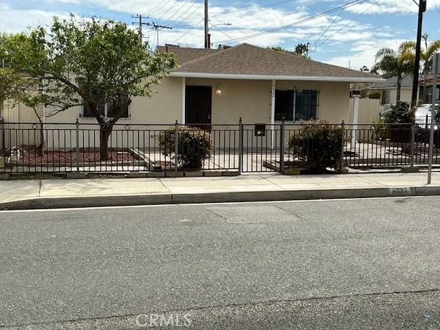 4522 W 156th St, Lawndale, CA 90260 - view of front facade with stucco siding and roof with shingles