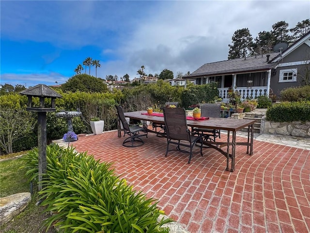 2501 Novato Pl, Palos Verdes Estates, CA 90274 - view of patio featuring outdoor dining space