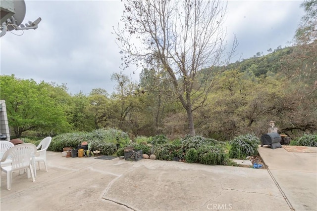 3332 Harbor Cir Unit C, Paso Robles, CA 93446 - view of patio / terrace with a wooded view