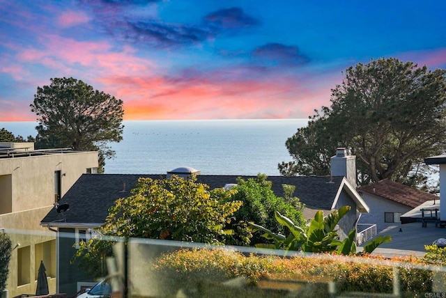 property view of water