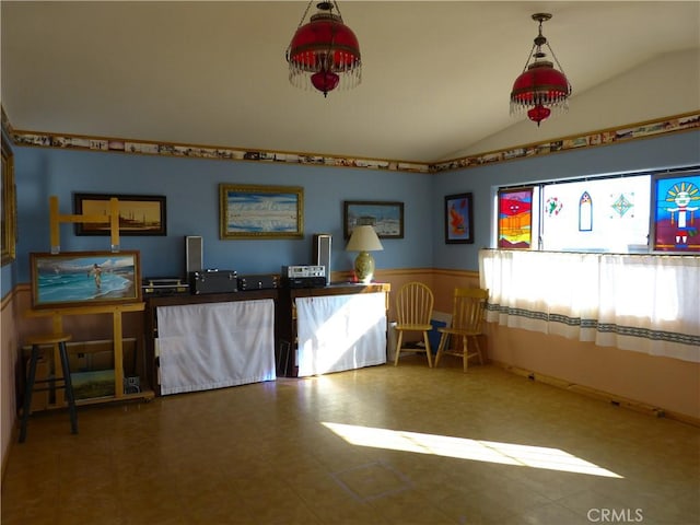 view of reception area