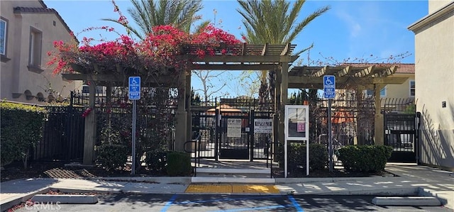 5232 Las Palmas Way, Chino, CA 91710 - gate with a pergola
