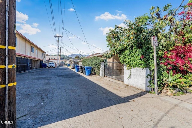 view of street