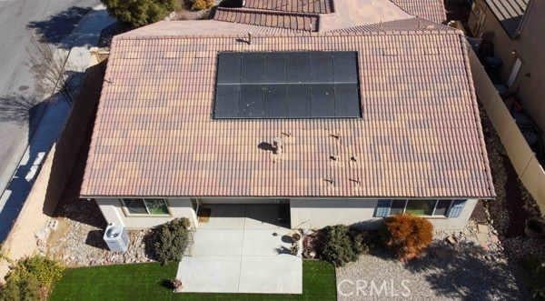 drone / aerial view