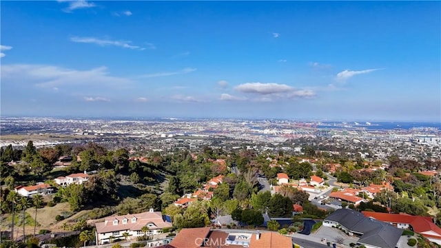 drone / aerial view