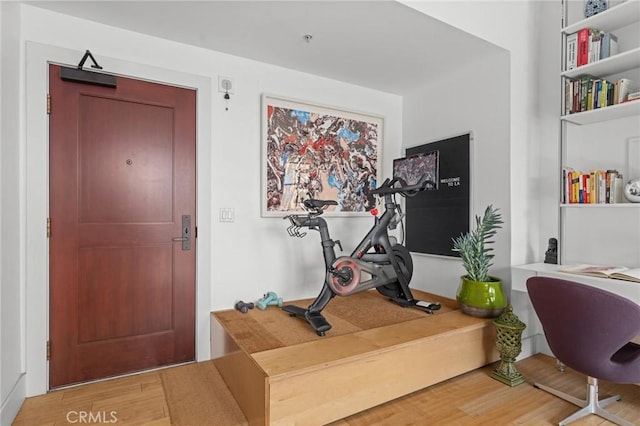 460 S Spring St Unit 302, Los Angeles, CA 90013 - entrance foyer featuring wood finished floors