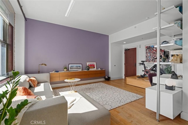 460 S Spring St Unit 302, Los Angeles, CA 90013 - living room featuring wood finished floors
