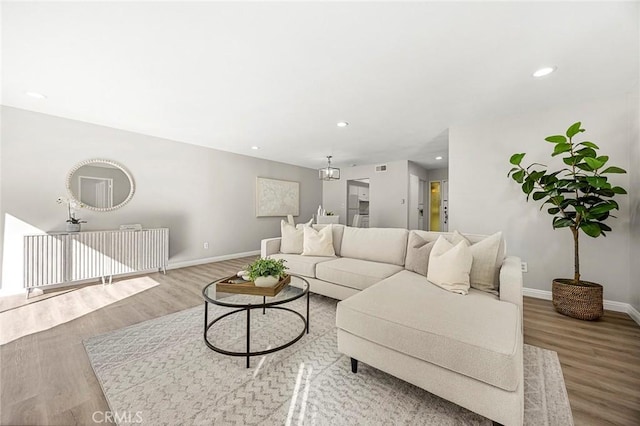 28 Brisbane Way, Irvine, CA 92612 - living area with wood finished floors and recessed lighting