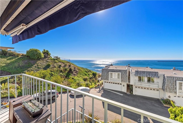 26056 Vista Dr E Unit 64, Dana Point, CA 92624 - balcony featuring a water view