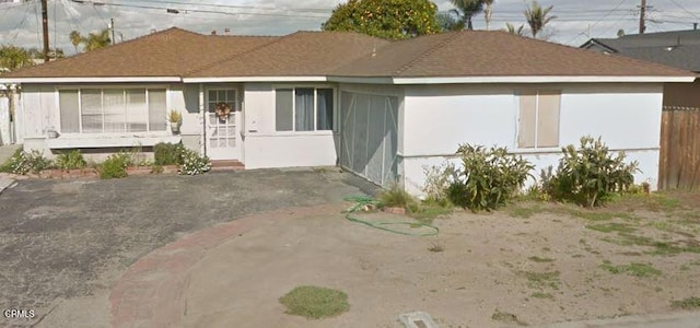view of rear view of house