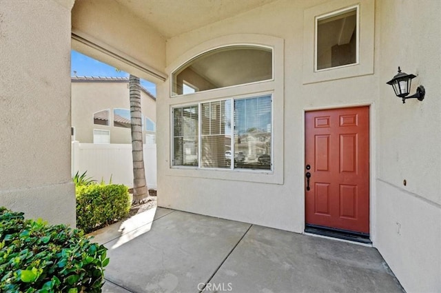 23403 Mountain Song, Murrieta, CA 92562 - entrance to property featuring stucco siding and fence
