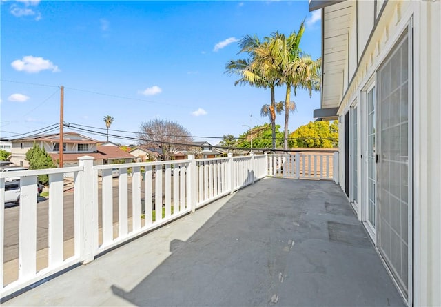 10022 Bismark Dr, Huntington Beach, CA 92646 - view of patio featuring a balcony and a residential view