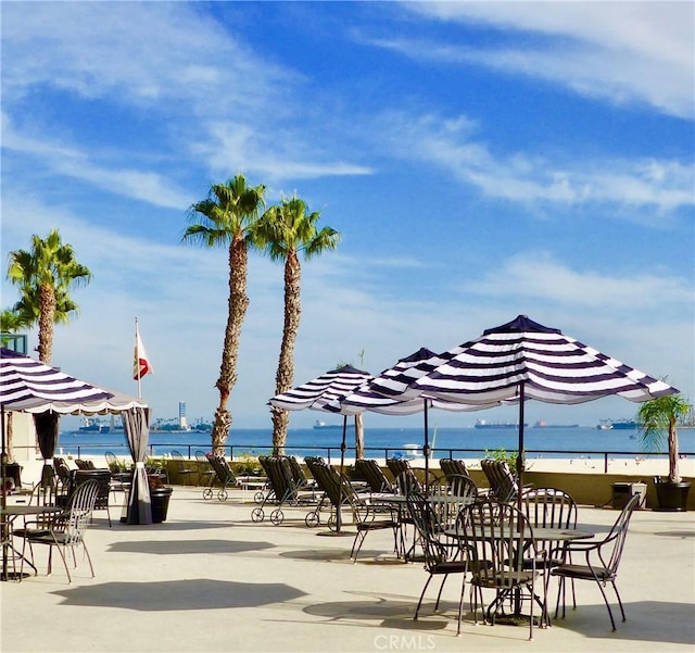 800 E Ocean Blvd Unit 1404, Long Beach, CA 90802 - view of property's community with a water view