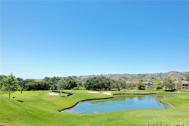 5 Creek View Rd, Coto De Caza, CA 92679 - view of home's community featuring a water view, view of golf course, and a yard