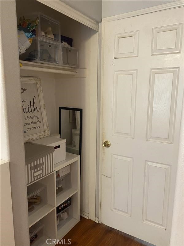 view of closet