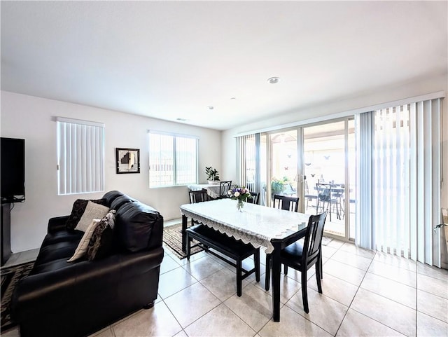1617 Sinton Ct, Beaumont, CA 92223 - dining room with light tile patterned floors