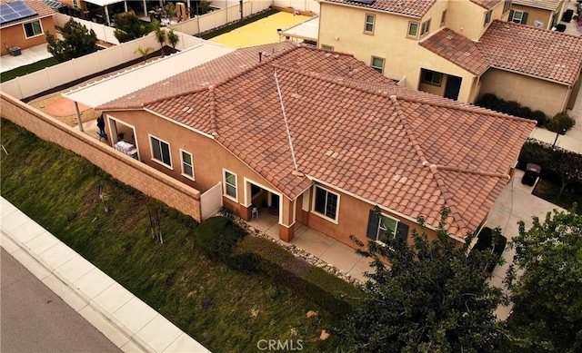 bird's eye view