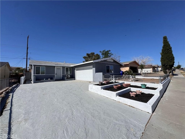 1716 Paloma St, Barstow, CA 92311 - single story home with fence, an attached garage, and concrete driveway