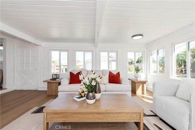 781 E Navilla Pl, Covina, CA 91723 - sunroom featuring beamed ceiling and plenty of natural light
