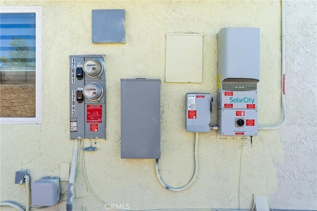 17841 Buena Vista Ave, Yorba Linda, CA 92886 - exterior view of related energy utilities and stucco siding