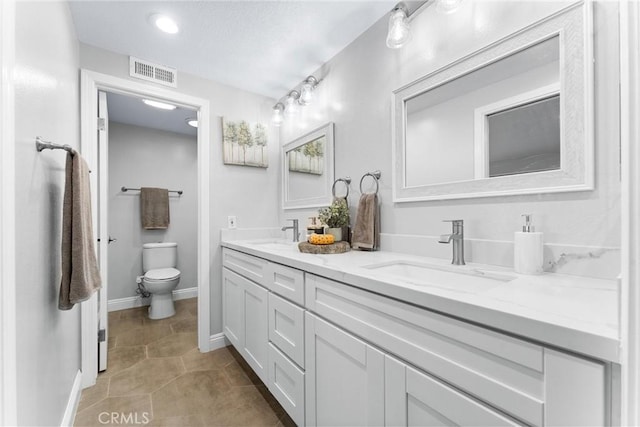 17841 Buena Vista Ave, Yorba Linda, CA 92886 - bathroom featuring double vanity and tile patterned floors