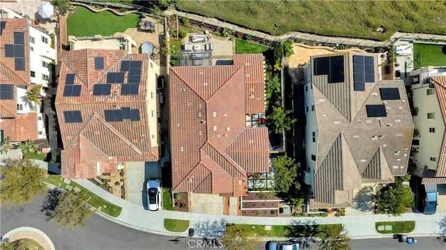 drone / aerial view