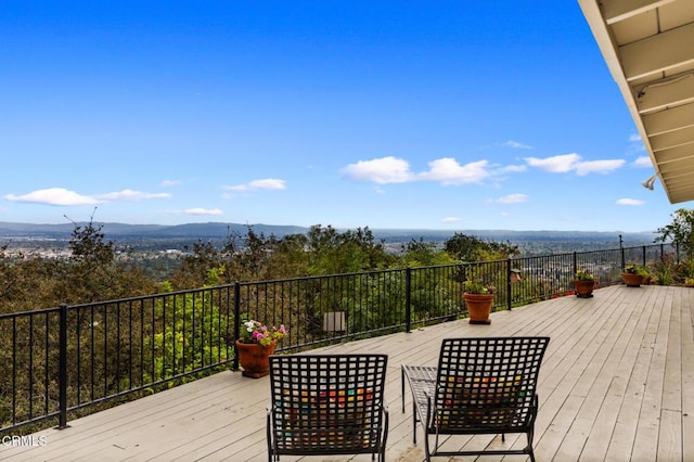 675 Mount Wilson Trl, Sierra Madre, CA 91024 - view of deck