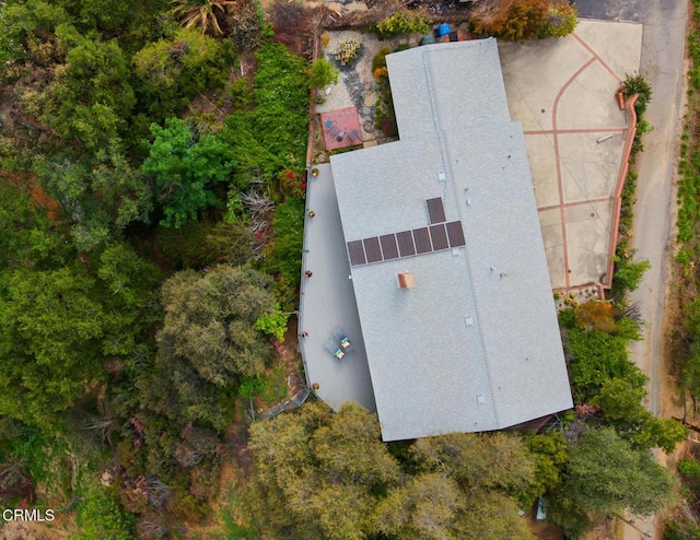 675 Mount Wilson Trl, Sierra Madre, CA 91024 - view from above of property
