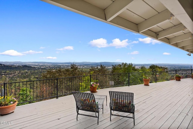 675 Mount Wilson Trl, Sierra Madre, CA 91024 - view of deck
