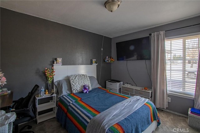 7469 Madera Ave, Hesperia, CA 92345 - carpeted bedroom featuring baseboards and multiple windows