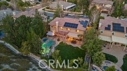 aerial overview of property's location