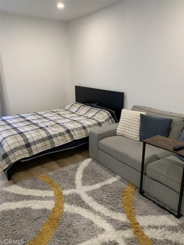 1250 S Beverly Glen Blvd Unit 205, Los Angeles, CA 90024 - bedroom featuring wood finished floors and recessed lighting