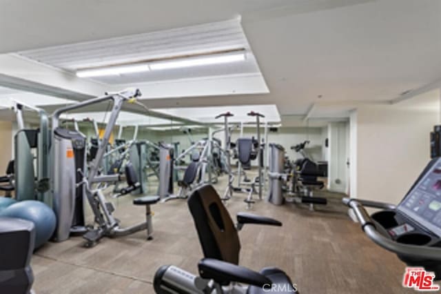 1250 S Beverly Glen Blvd Unit 205, Los Angeles, CA 90024 - view of exercise room