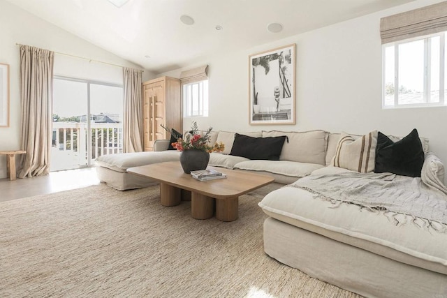164 Chestnut Ave, Carlsbad, CA 92008 - living room with lofted ceiling