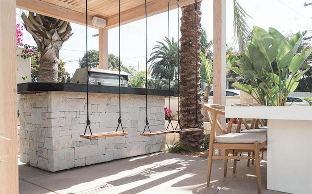 164 Chestnut Ave, Carlsbad, CA 92008 - view of patio / terrace featuring an outdoor bar