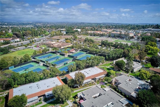drone / aerial view