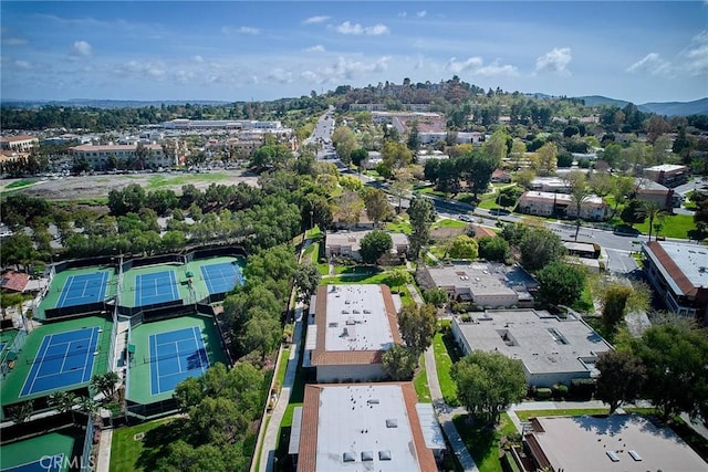 drone / aerial view