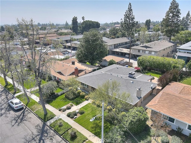 birds eye view of property featuring a residential view
