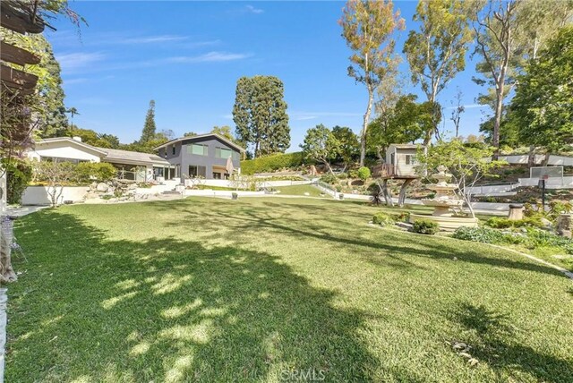 14084 Bronte Dr, Whittier, CA 90602 - view of yard