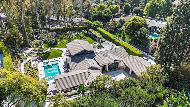 14084 Bronte Dr, Whittier, CA 90602 - bird's eye view
