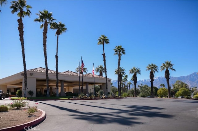 9 Via Haciendas, Rancho Mirage, CA 92270 - view of road with a mountain view