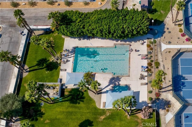 9 Via Haciendas, Rancho Mirage, CA 92270 - aerial view