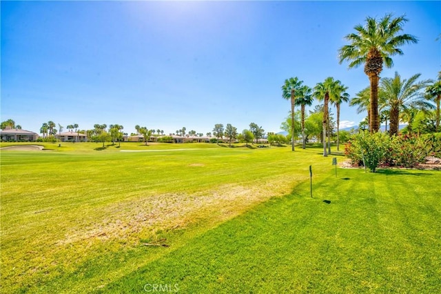 9 Via Haciendas, Rancho Mirage, CA 92270 - surrounding community featuring view of golf course and a yard