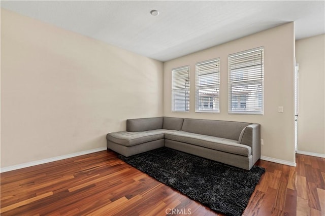 28476 Herrera St, Valencia, CA 91354 - living room with wood finished floors and baseboards
