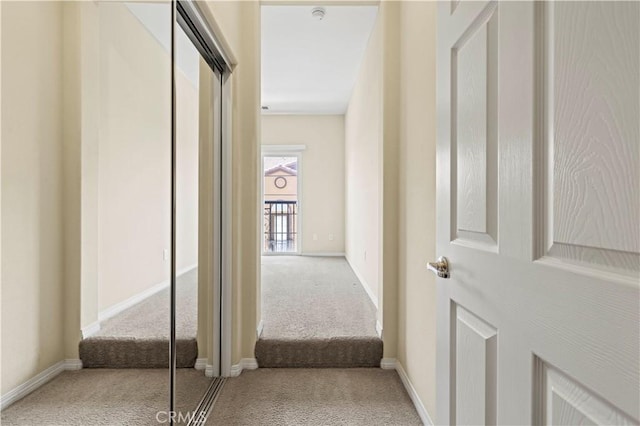28476 Herrera St, Valencia, CA 91354 - hall with carpet flooring and baseboards