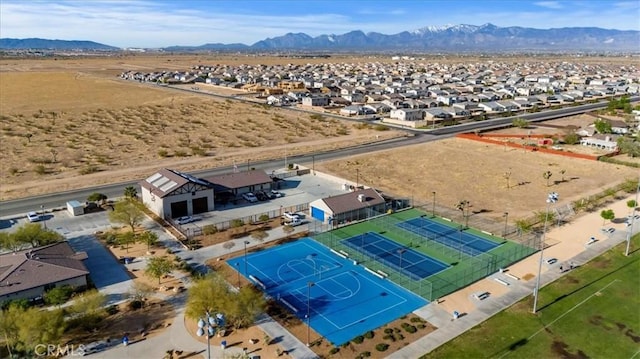 12963 Birch Glen Ct, Victorville, CA 92392 - aerial perspective of suburban area with mountains
