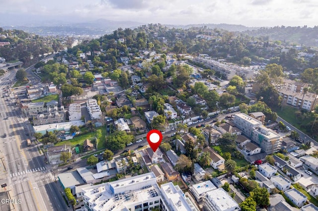 aerial view