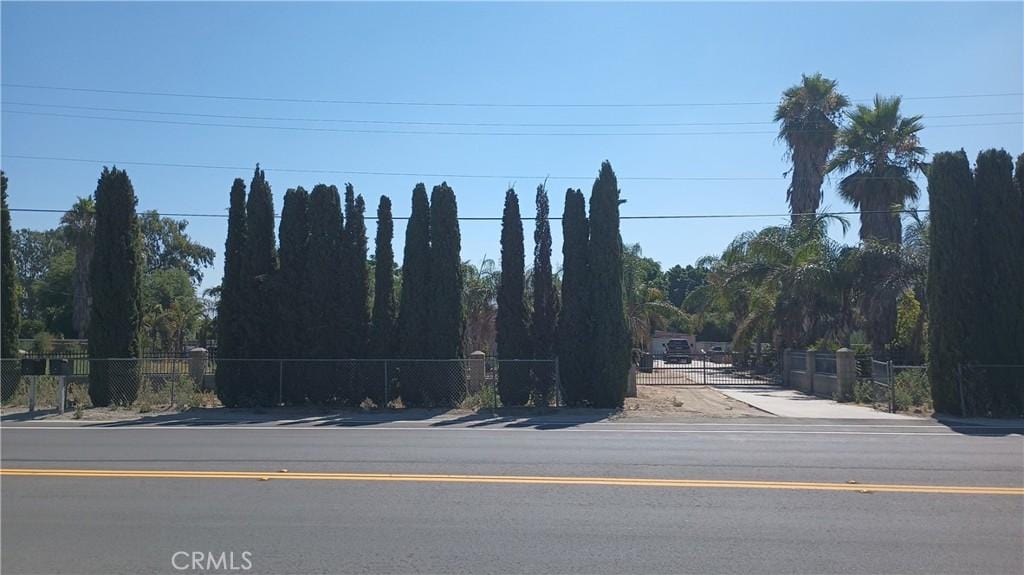view of road featuring sidewalks