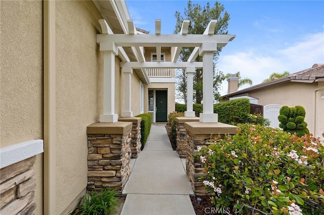 37794 Amber Ln, Murrieta, CA 92562 - entrance to property featuring covered porch and stucco siding